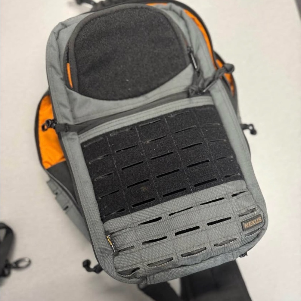 Gray and Black Tactical Sports Medical Kit